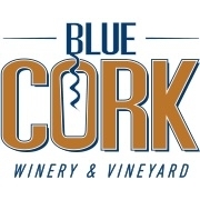 This is the restaurant logo for Blue Cork Winery and Vineyard