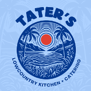 This is the restaurant logo for Tater's