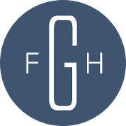 This is the restaurant logo for Gather Food Hall