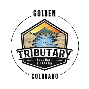 This is the restaurant logo for Tributary Food Hall