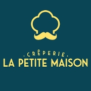 This is the restaurant logo for Cr&ecirc;perie La Petite Maison