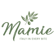This is the restaurant logo for Mamie 