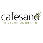 This is the restaurant logo for Cafesano Fairfax