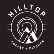 This is the restaurant logo for Hilltop Coffee + Kitchen