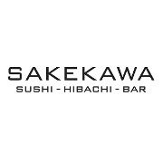 This is the restaurant logo for Sakekawa Japanese Sushi & Steakhouse - Research Forest