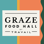This is the restaurant logo for Graze Provisions + Libations