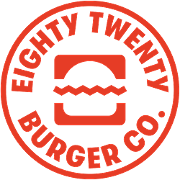This is the restaurant logo for Eighty Twenty