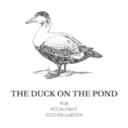 This is the restaurant logo for Duck on the Pond