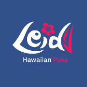 This is the restaurant logo for Lei'd Poke