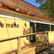 This is the restaurant logo for a mano