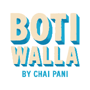 This is the restaurant logo for Botiwalla by Chai Pani