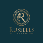 This is the restaurant logo for Russells