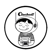 This is the restaurant logo for Clocked - Athens Acct 08052026
