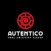 This is the restaurant logo for Autentico - Real Peruvian Flavor