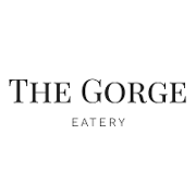 This is the restaurant logo for The Gorge Eatery