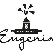 This is the restaurant logo for Our Mom Eugenia