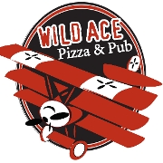 This is the restaurant logo for Wild Ace Pizza & Pub