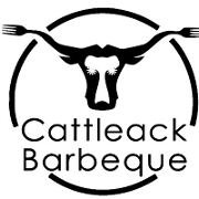 This is the restaurant logo for Cattleack Barbeque