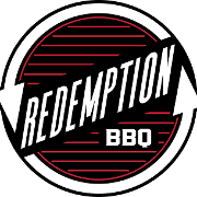 This is the restaurant logo for Redemption BBQ and Market