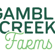 This is the restaurant logo for Gamble Farm Organics