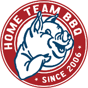 This is the restaurant logo for Home Team BBQ