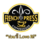 This is the restaurant logo for French Press Coffee