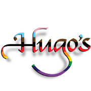 This is the restaurant logo for Hugo's