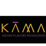 This is the restaurant logo for KAMA LA GRANGE