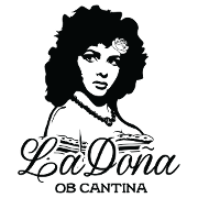 This is the restaurant logo for La Doña