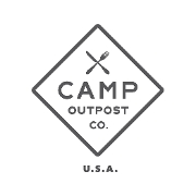 This is the restaurant logo for Camp Outpost Co.
