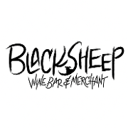 This is the restaurant logo for BlackSheep Wine Bar & Merchant