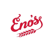 This is the restaurant logo for Eno's Pizza Tavern