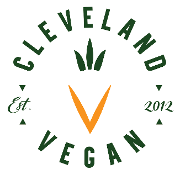 This is the restaurant logo for Cleveland Vegan
