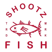 This is the restaurant logo for Shootz Fish X Beer