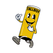 This is the restaurant logo for Tall Boy