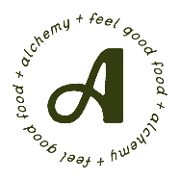 This is the restaurant logo for Alchemy Café