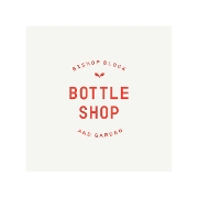 This is the restaurant logo for Bishop Block Bottle Shop & Garden