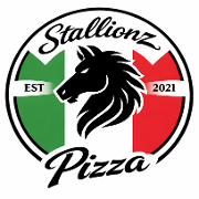 This is the restaurant logo for STALLIONZ PIZZA
