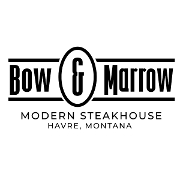 This is the restaurant logo for Bow & Marrow