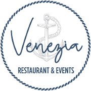 This is the restaurant logo for Venezia Restaurant