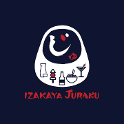 This is the restaurant logo for Izakaya Juraku