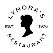 This is the restaurant logo for Lynora's 