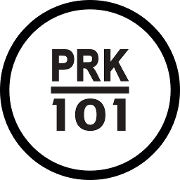 This is the restaurant logo for Park 101