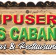 This is the restaurant logo for Pupuseria Las Cabanas