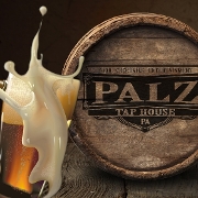 This is the restaurant logo for Palz Tap House