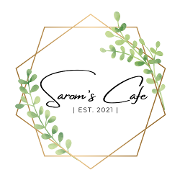 This is the restaurant logo for Sarom’s Cafe