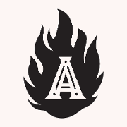 This is the restaurant logo for Alma