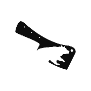 This is the restaurant logo for Bear & The Butcher
