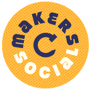 This is the restaurant logo for Makers Social
