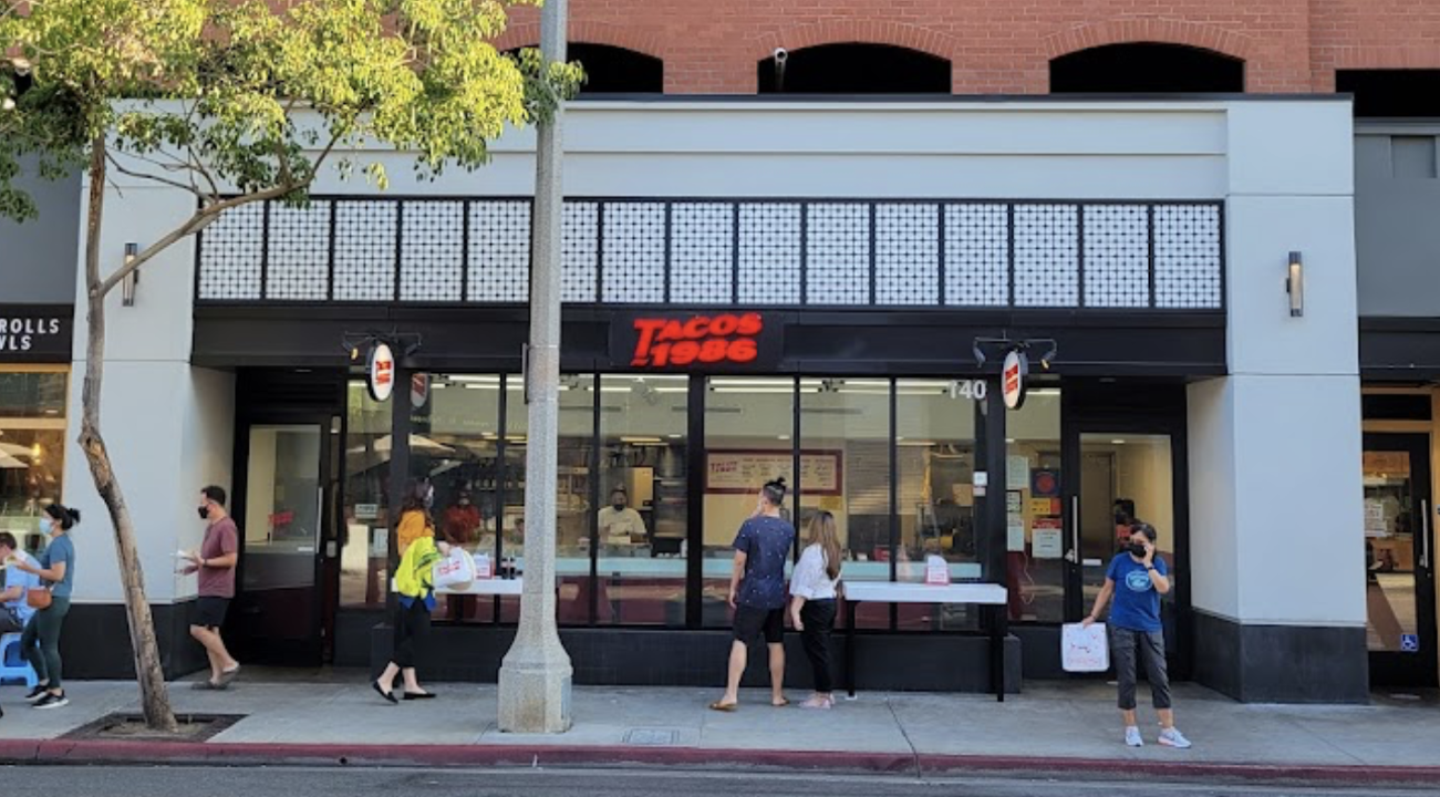 Tacos 1986 Pasadena